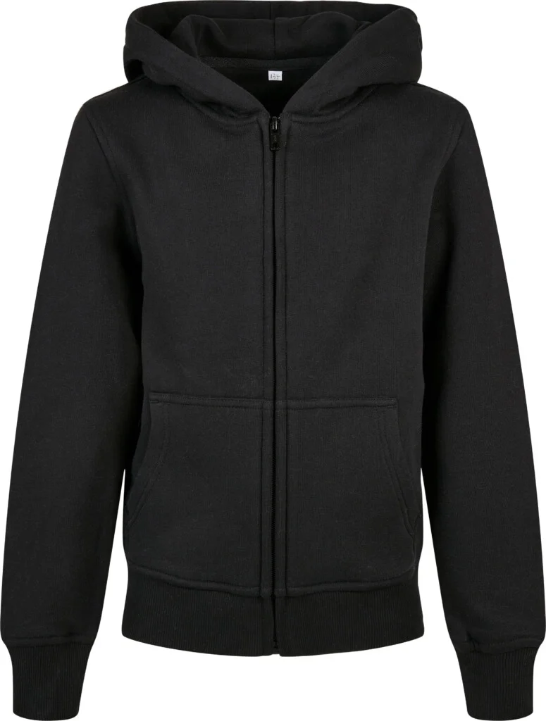 Kids´ Organic Basic Zip Hoody