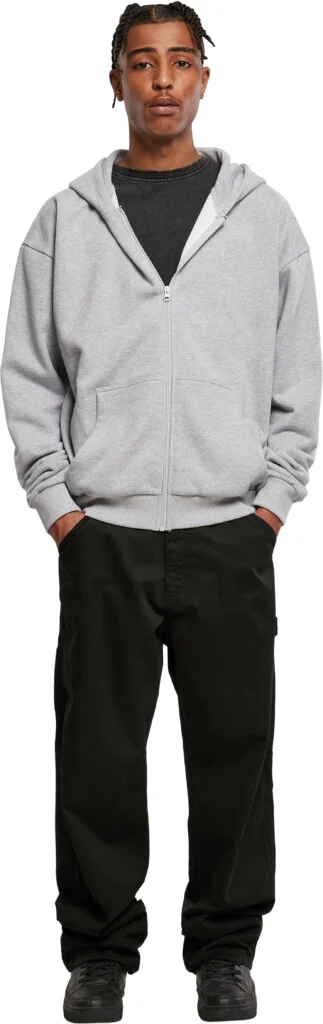 BUILD YOUR BRAND Ultra Heavy Zip Hoody | BY192