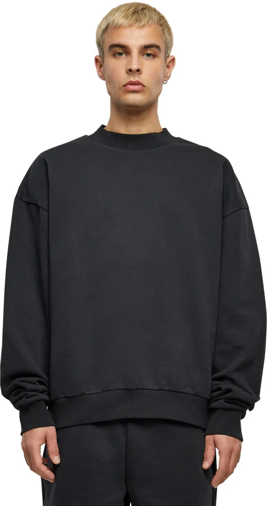 BUILD YOUR BRAND Ultra Heavy Cotton Crewneck | BY205