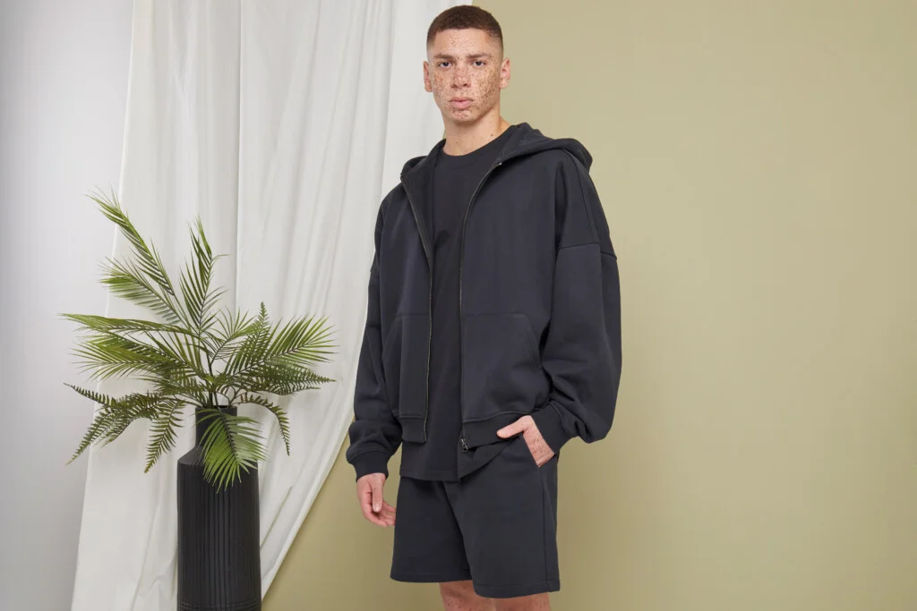 BUILD YOUR BRAND 90’s Zip Hoody | BY254