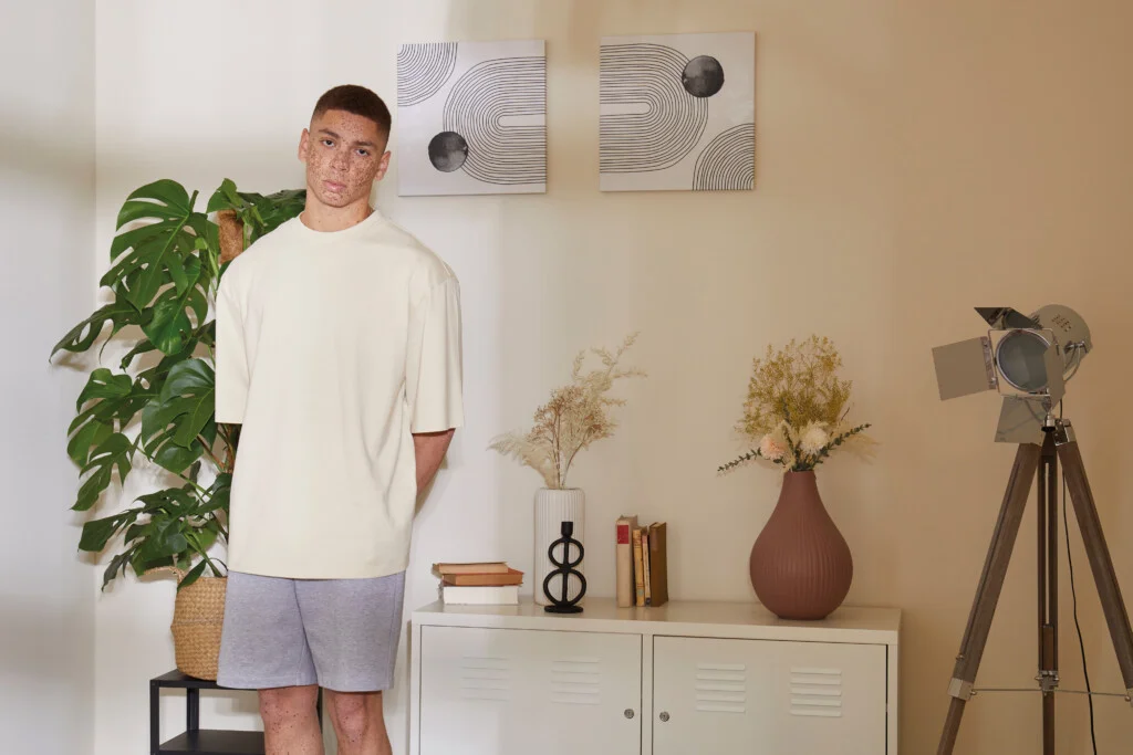 BUILD YOUR BRAND Oversized Sleeve Tee | BY256