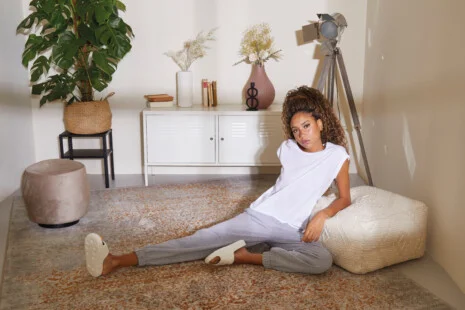 Ladies High Waist Ballon Sweat Pants