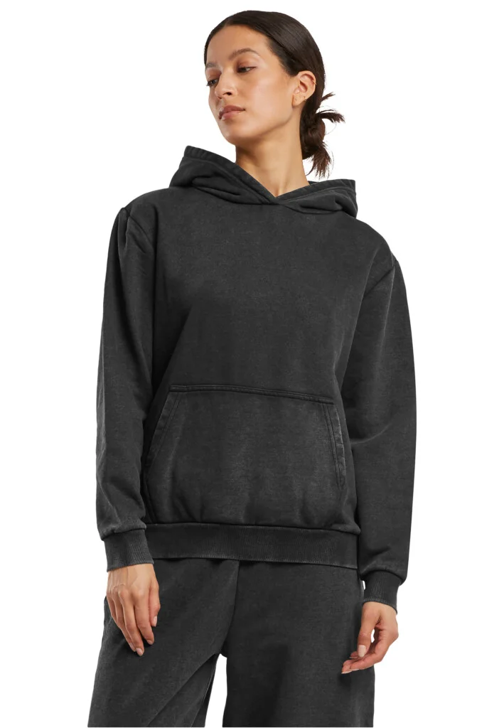 BUILD YOUR BRAND Ladies Vintage Heavy Hoody | BY298