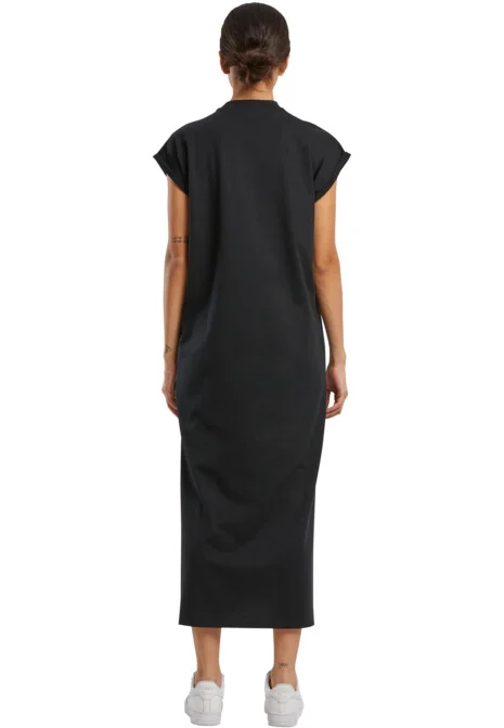 Ladies Long Extended Shoulder Dress