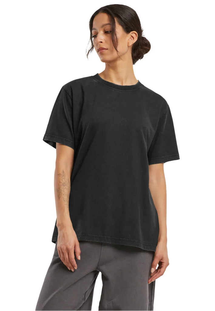 BUILD YOUR BRAND Ladies Vintage Everyday Tee | BY306