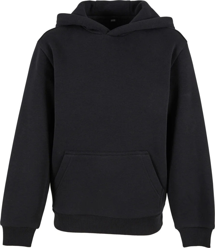 BUILD YOUR BRAND Kids Fluffy Hoody | BY315