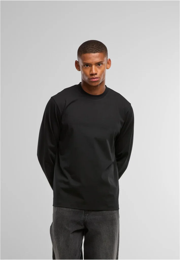 BUILD YOUR BRAND Sorona® Loose Longsleeve | BY420