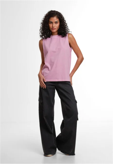 Ladies Vintage Washed Sleeveless Tee