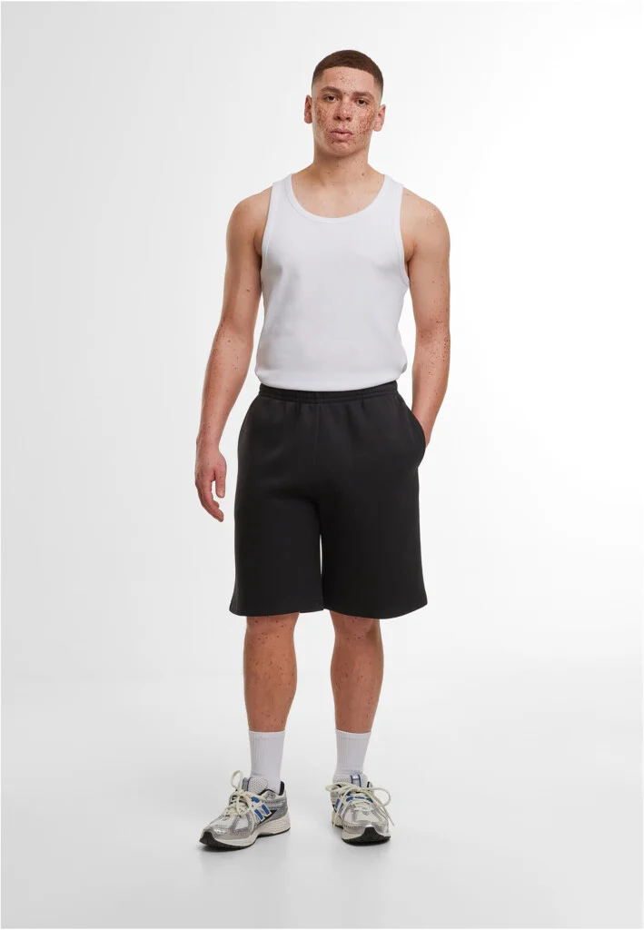 BUILD YOUR BRAND Fluffy Sweatshorts | BY447
