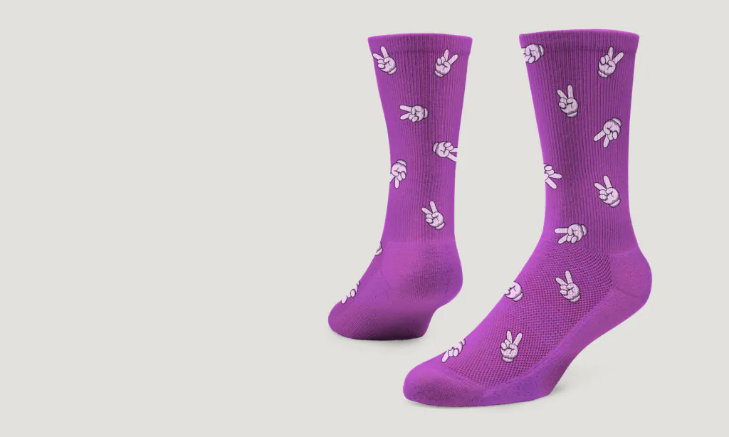 Have Socks printed with custom designs