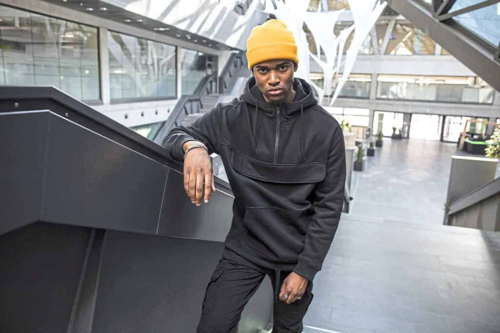 BUILD YOUR BRAND Sweat Pull Over Hoody | BY098