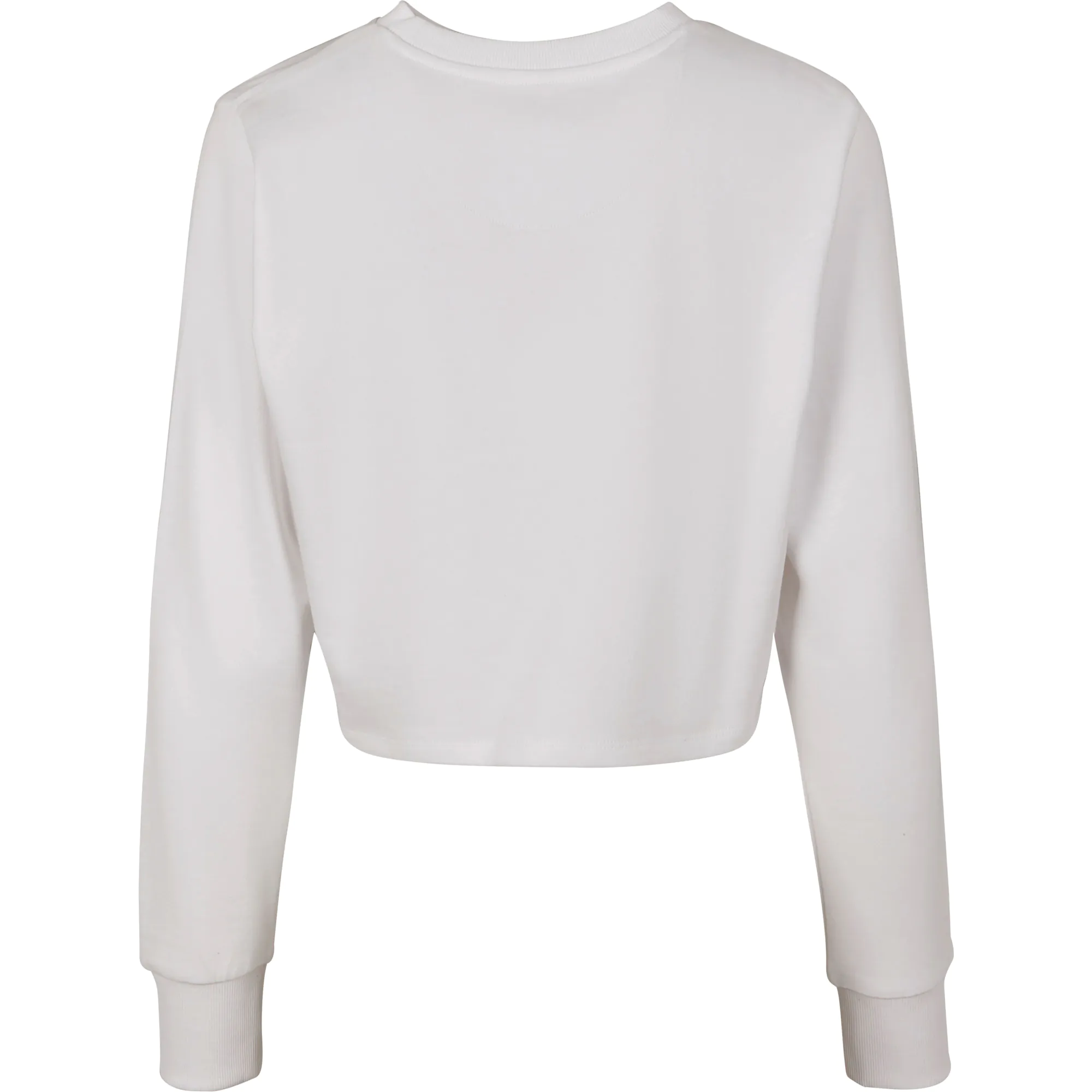 BUILD YOUR BRAND Ladies´ Terry Cropped Crew | BY131