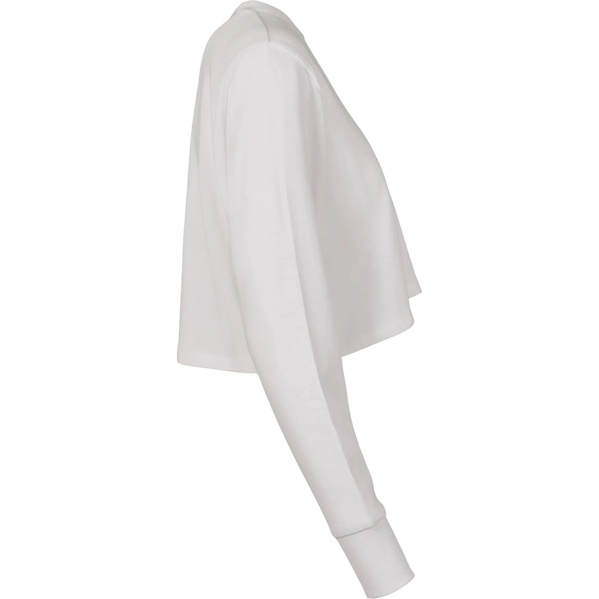 BUILD YOUR BRAND Ladies´ Terry Cropped Crew | BY131