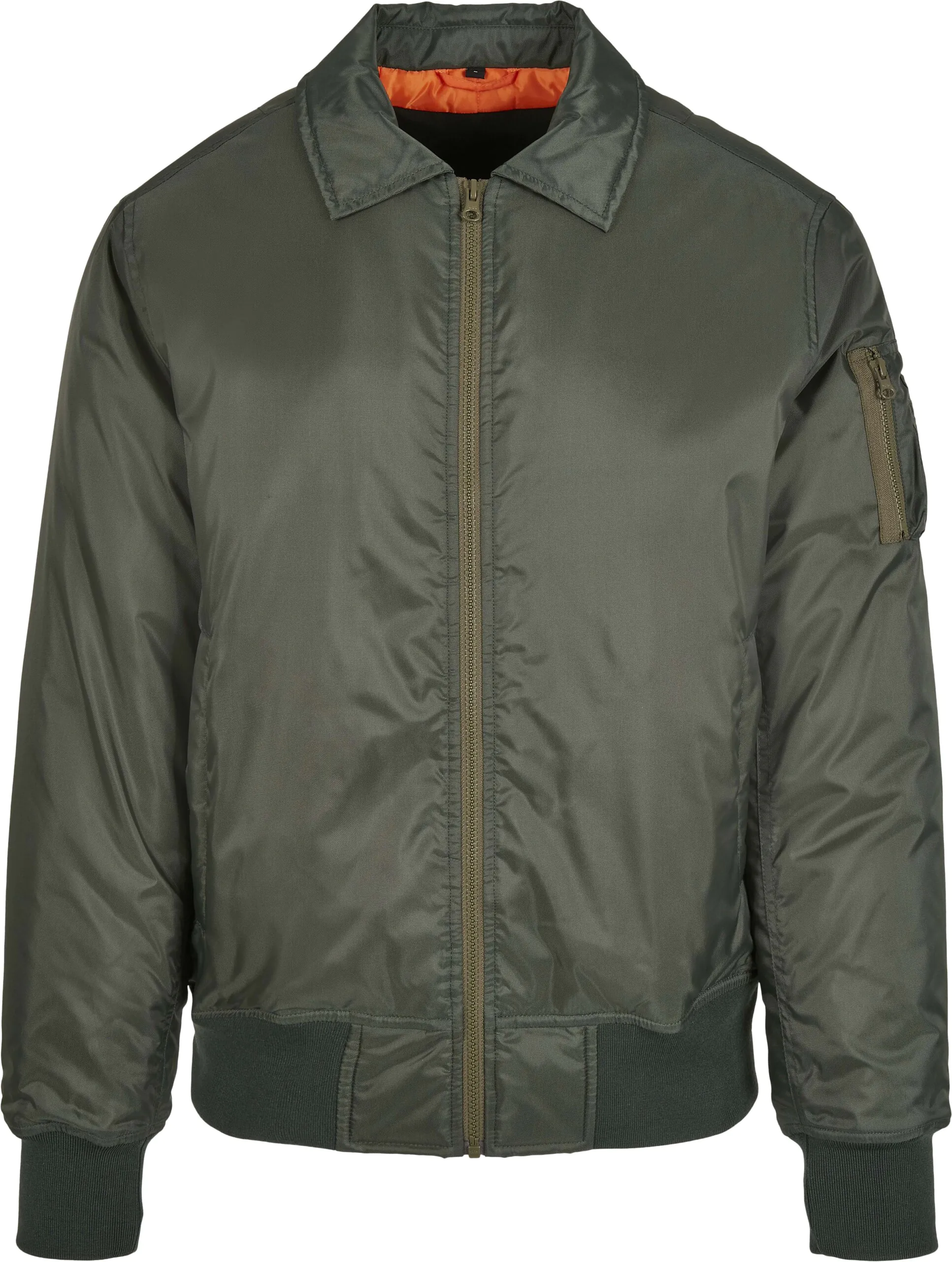 by157-1-front-build-your-brand-collar-bomber-jacket-digital BUILD YOUR BRANDCollar Bomber Jacket | BY157