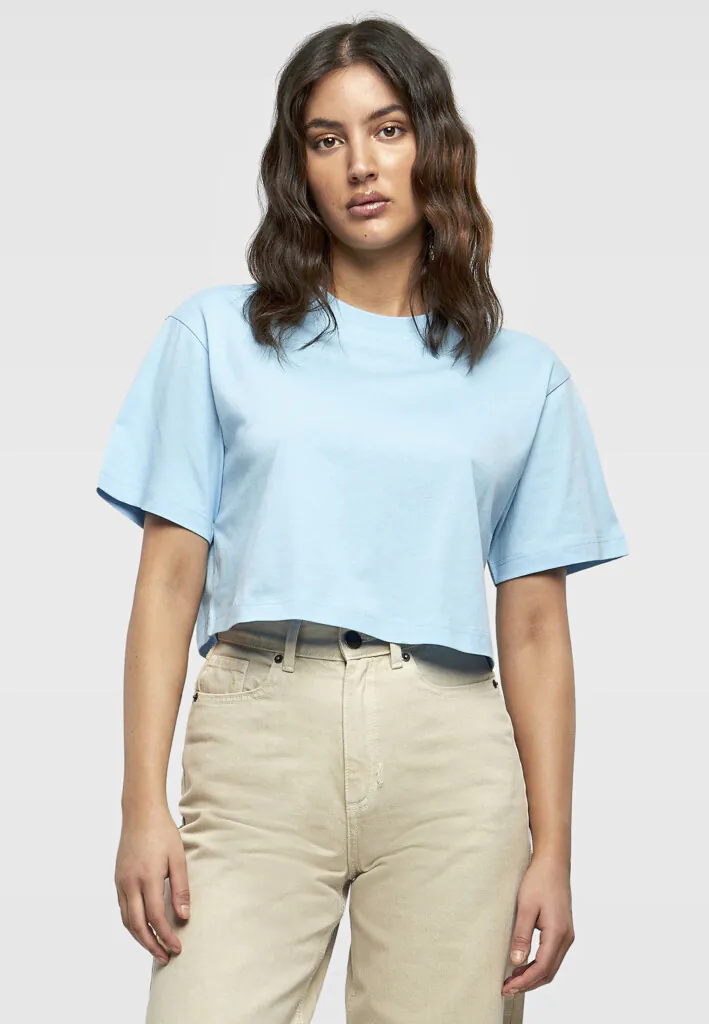 BUILD YOUR BRANDLadies Short Oversized Tee | BY264