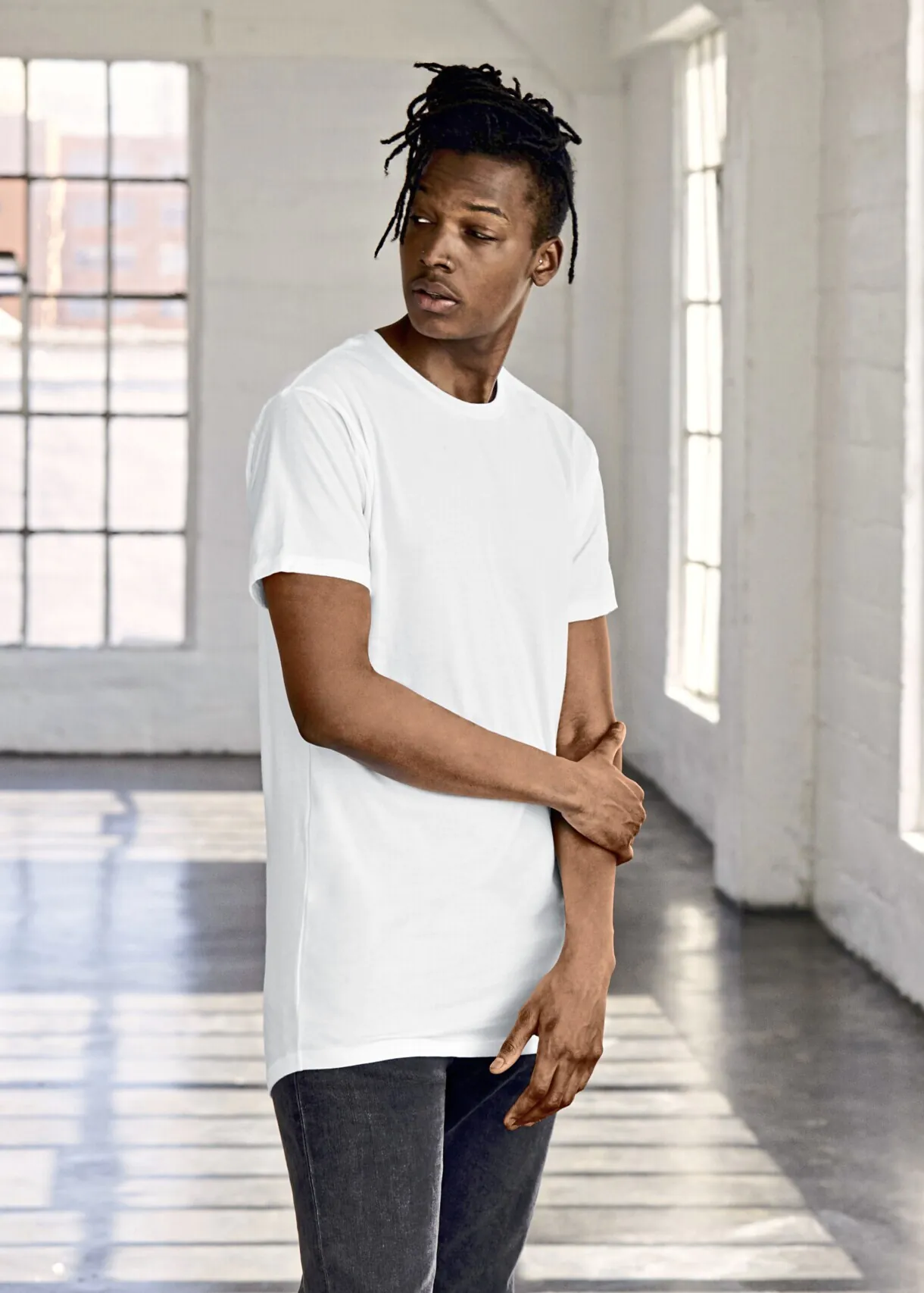 CANVAS Men´s Long Body Urban Tee | CV3006