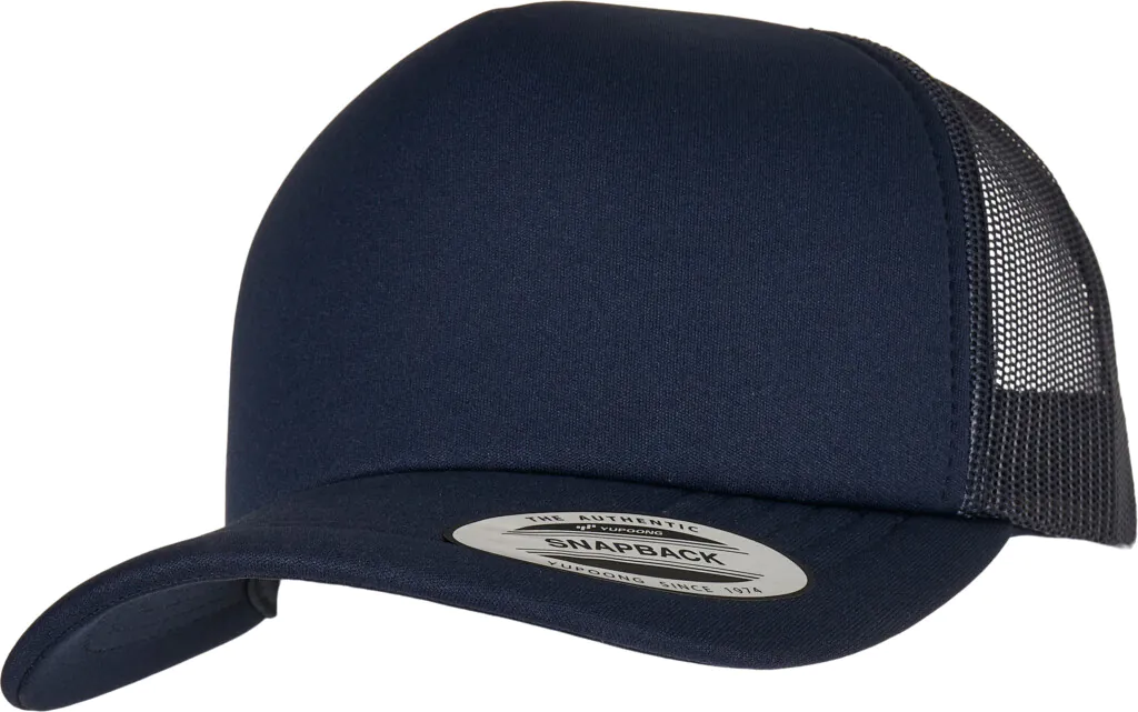 FLEXFITYP Classics® Classic Curved Visor Foam Trucker Cap | FX6320