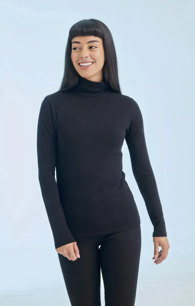 SKINNIFIT WOMENWomen´s Feel Good Roll Neck Top | SF125