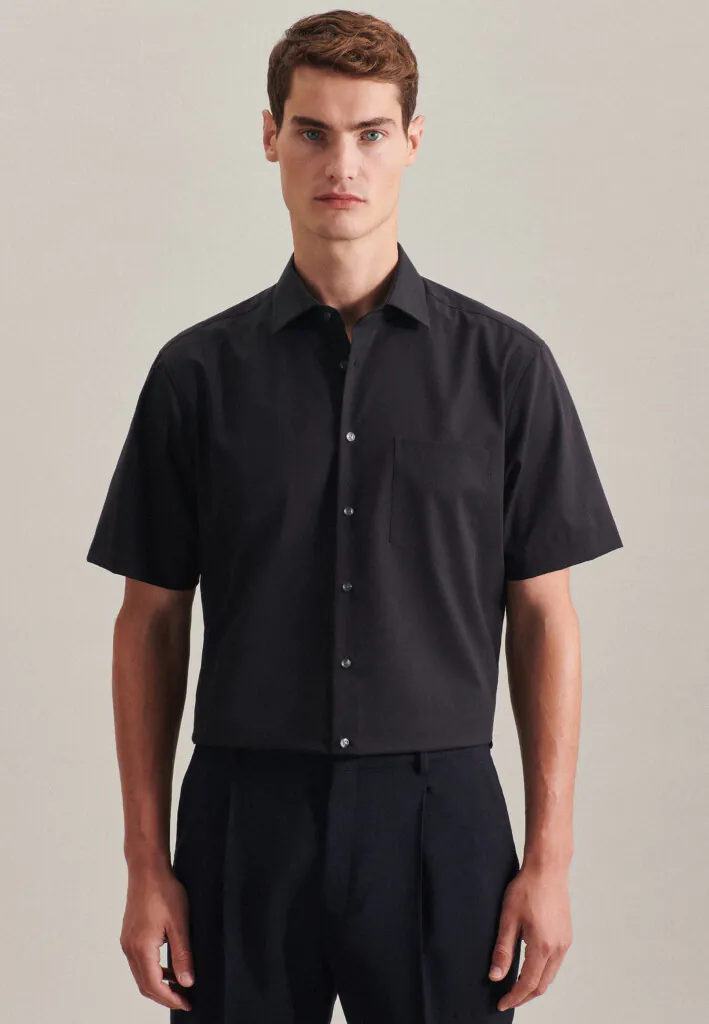 SEIDENSTICKERMen's Shirt Regular Fit Short Sleeve | SN003001