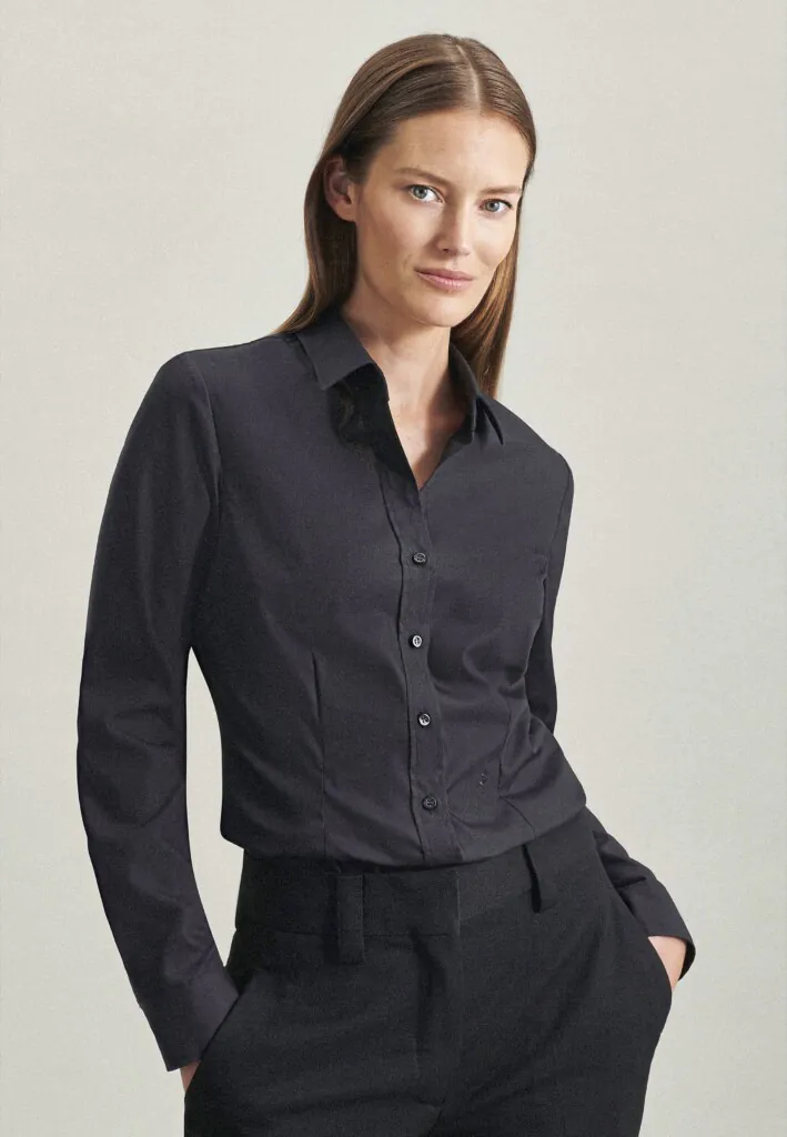 SEIDENSTICKERWomen's Blouse Slim Fit Long Sleeve | SN080613