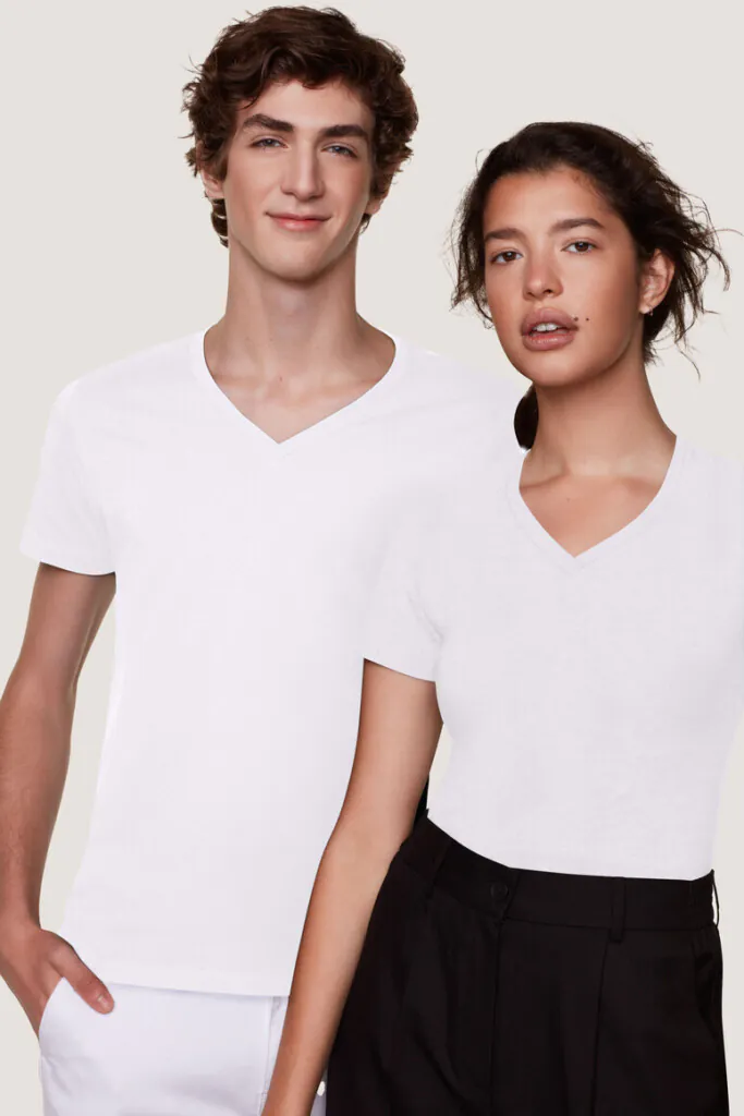 HAKRODamen V-Shirt Stretch | HK172