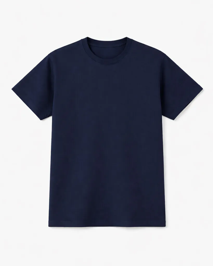 T-Shirt Portugal / Farbe Navy - Vorderseite